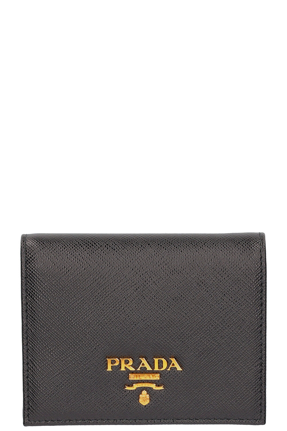 PRADA Wallet Small Saffiano Black REAWAKE
