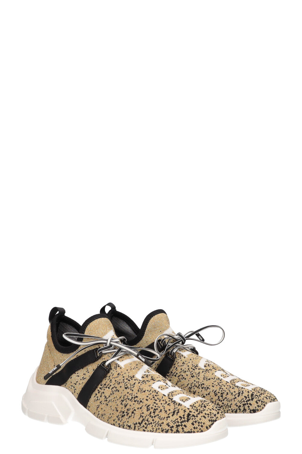 Prada knit sneakers top womens