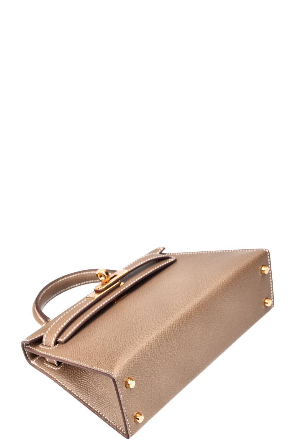 HERMÈS Mini Kelly II Epsom Etoupe