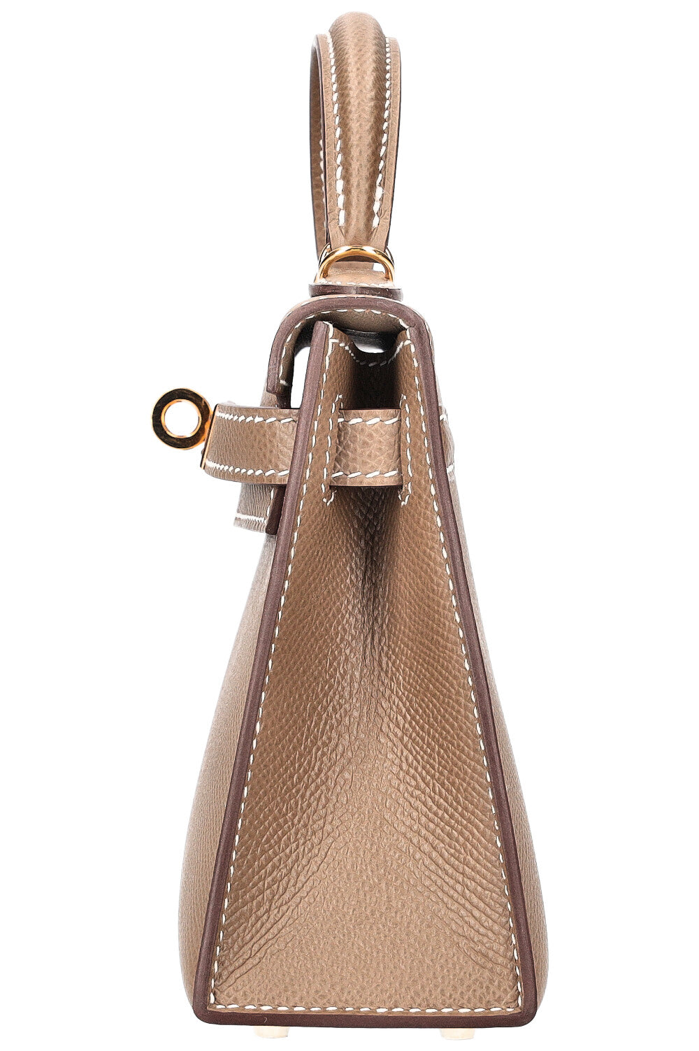 HERMÈS Mini Kelly II Epsom Etoupe