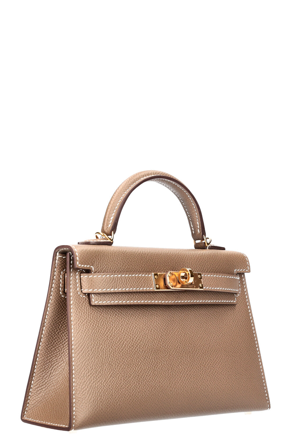 HERMÈS Mini Kelly II Epsom Etoupe