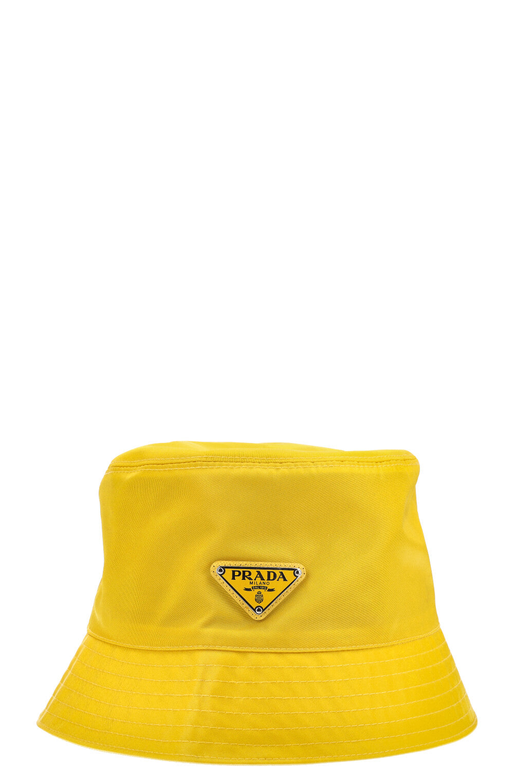 Prada bucket hat hot sale yellow