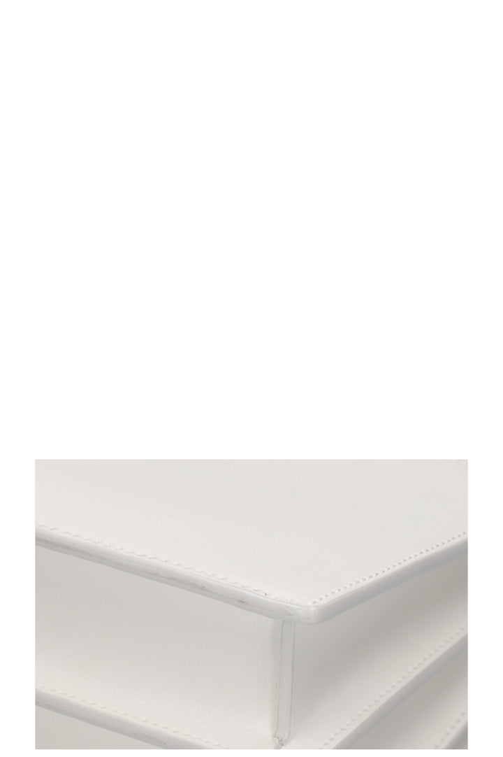 SAINT LAURENT Medium Sunset Bag White
