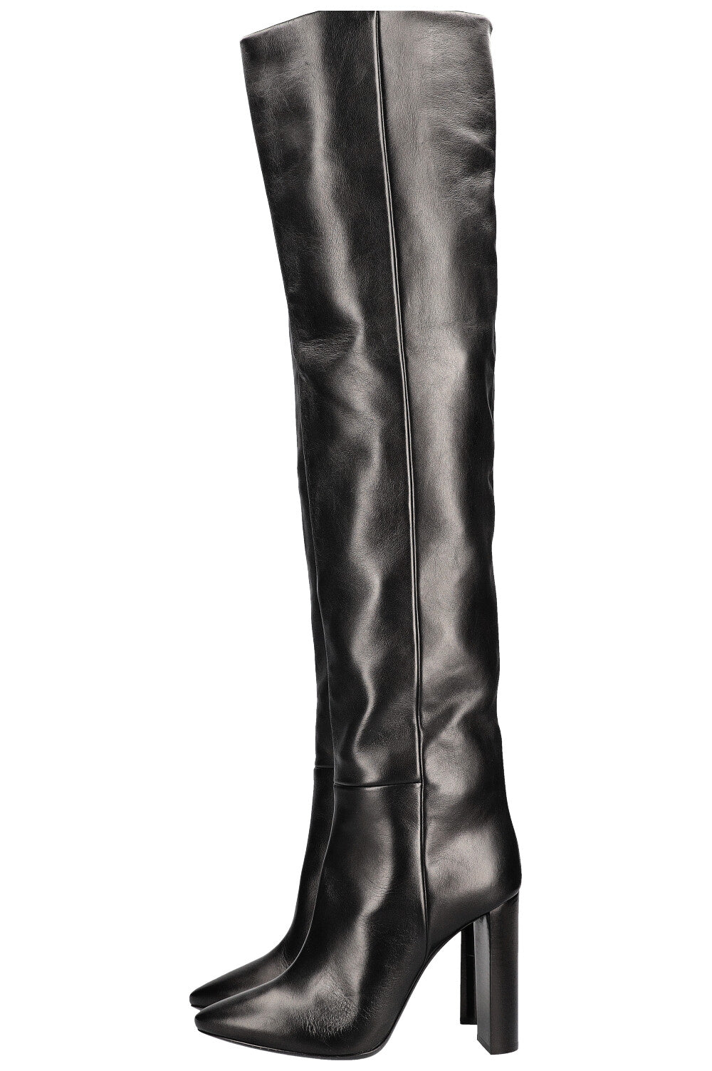 SAINT LAURENT Overknees Black