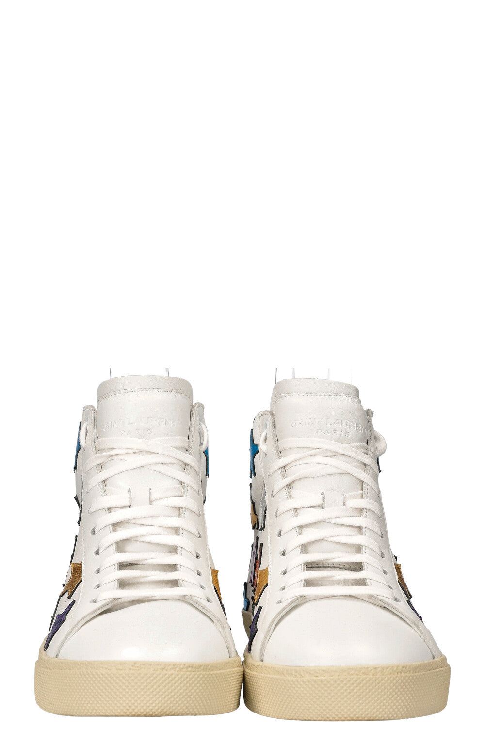 SAINT LAURENT High Top Sneakers Stars