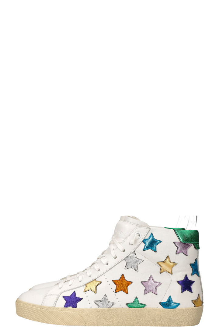 SAINT LAURENT High Top Sneakers Stars