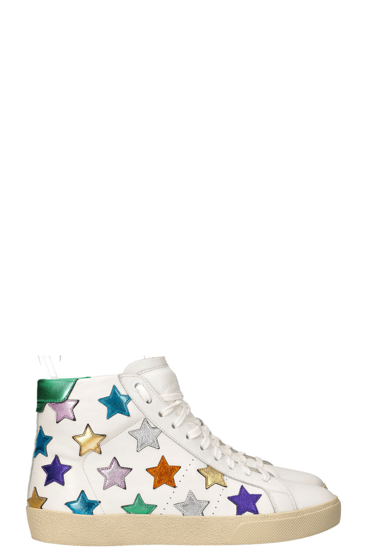 SAINT LAURENT High Top Sneakers Stars