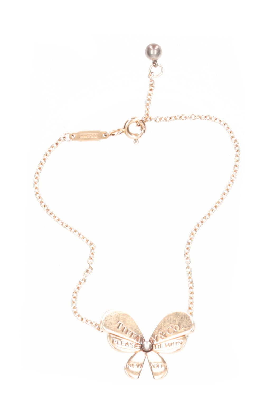 TIFFANY CO Butterfly Chain Bracelet REAWAKE