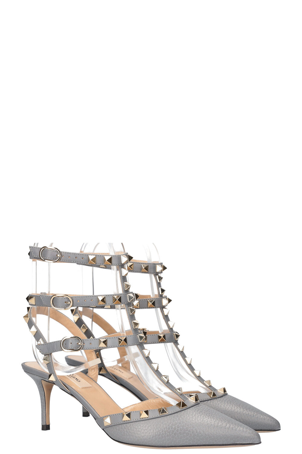 Valentino rockstud grey on sale