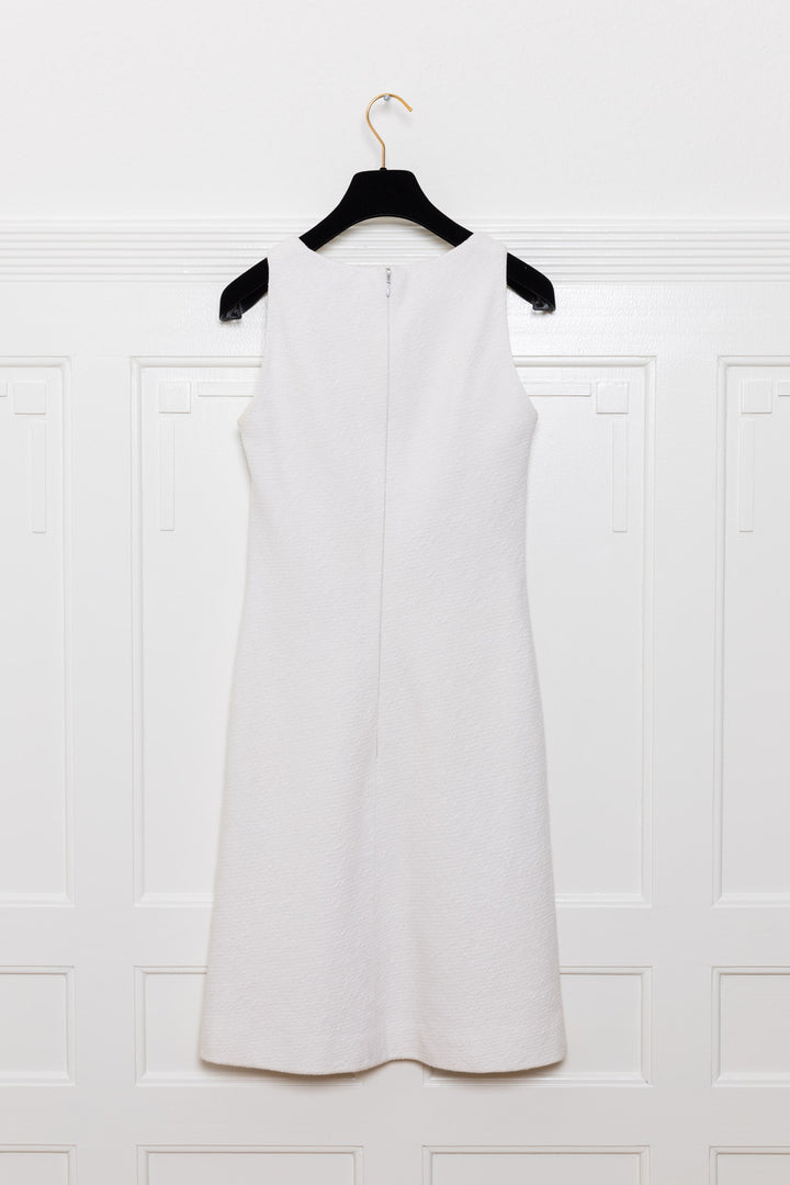 CHANEL Blazer & Robe Tweed Blanc