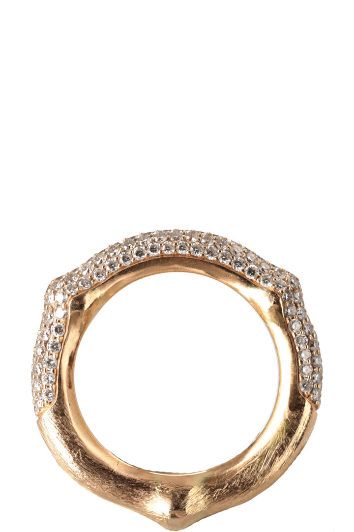 Bague SCHMUCKLOKAL en or rose et diamants