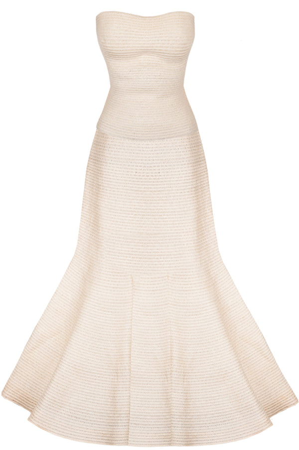 ISSEY MIYAKE Trois Pièces Lin Amidé Beige