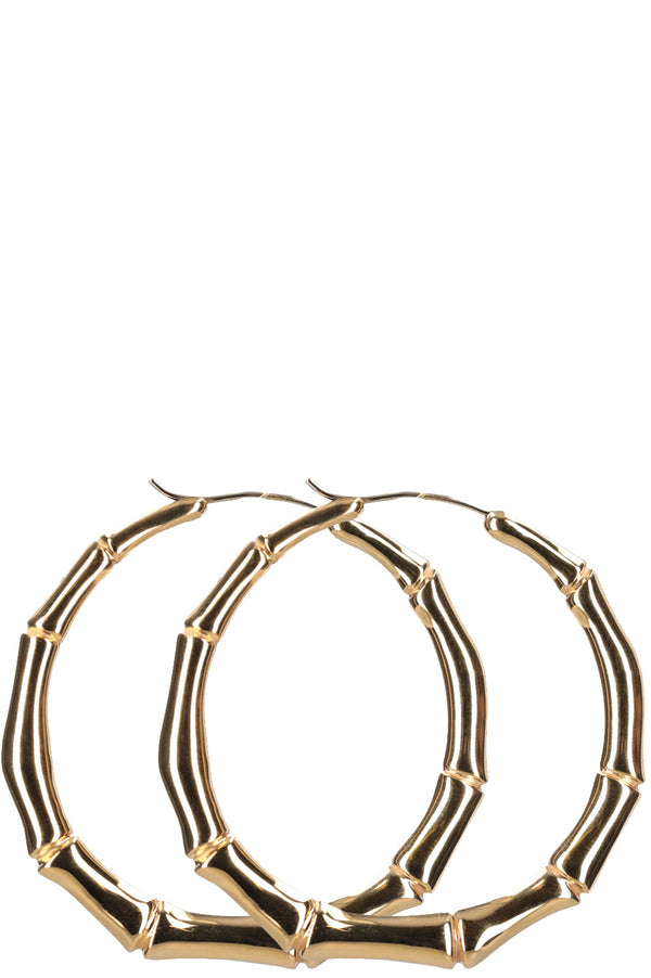 GUCCI Bamboo Earrings 18K Gold