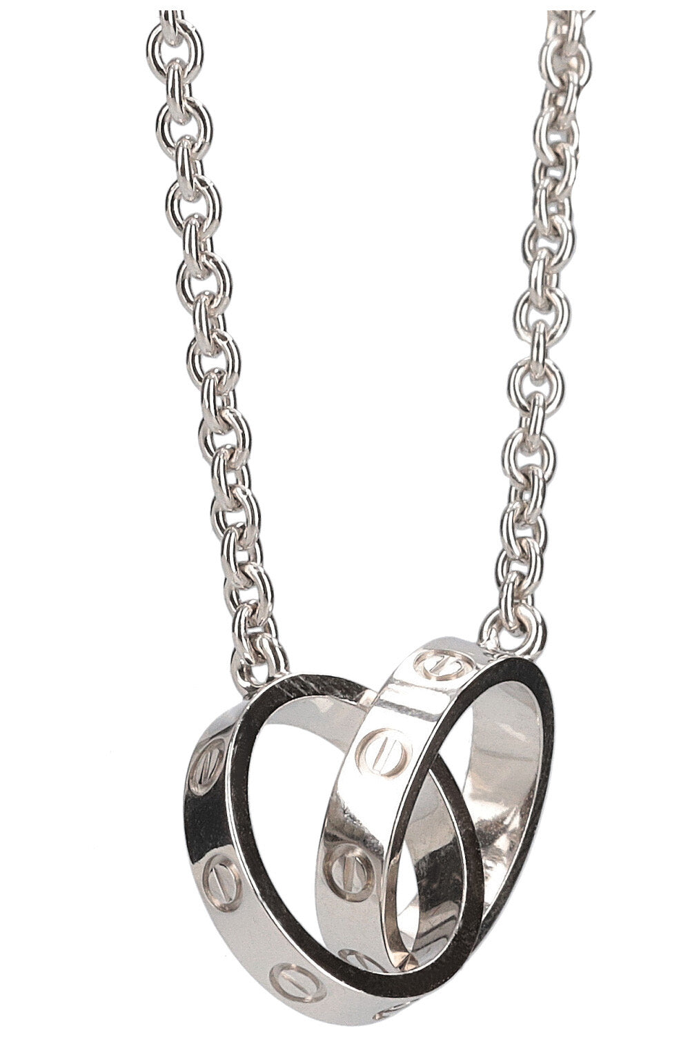 CARTIER Love Necklace White Gold