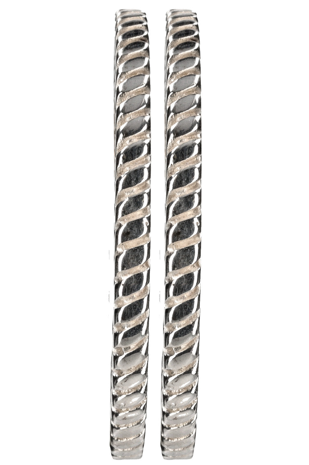 HERMÈS Odyssee Earrings Silver