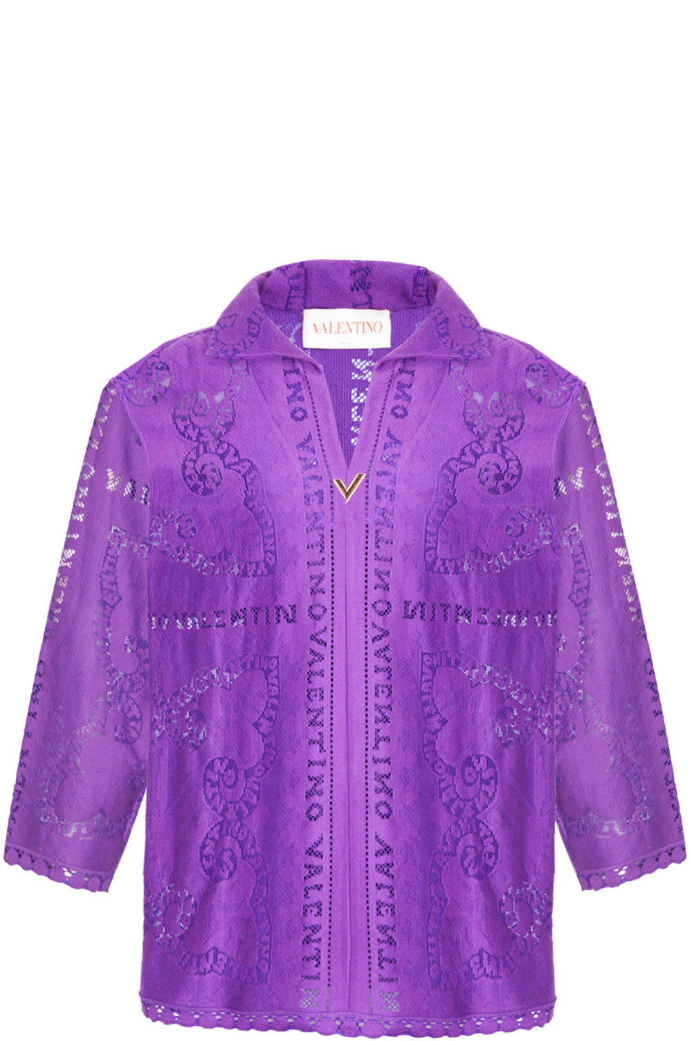 VALENTINO_Mini_Bandana_Guipure_Lace_Overshirt_with_extra_Top_Astral_Purple