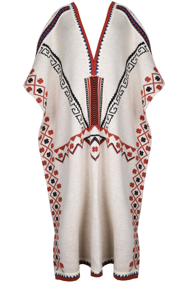 ETRO Geometric Pattern Poncho