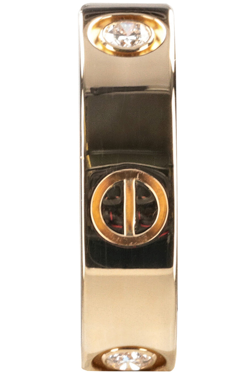 CARTIER Love Ring 3 Diamonds