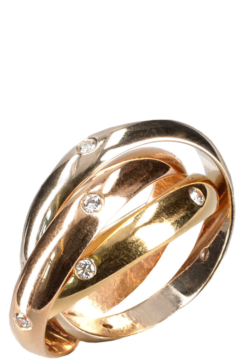 CARTIER Trinity Ring Diamonds