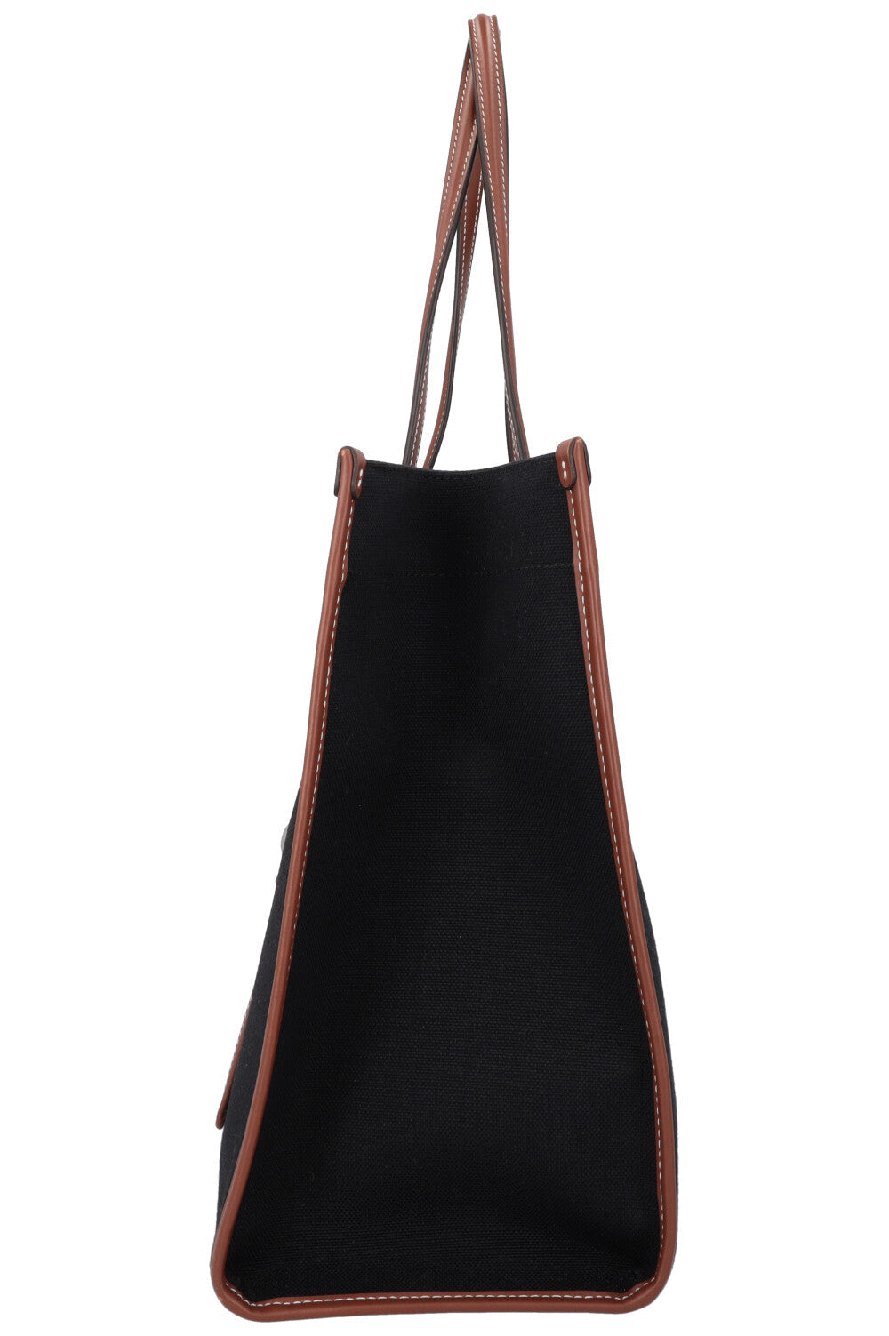 BURBERRY Freya Cabas Medium Noir Fauve
