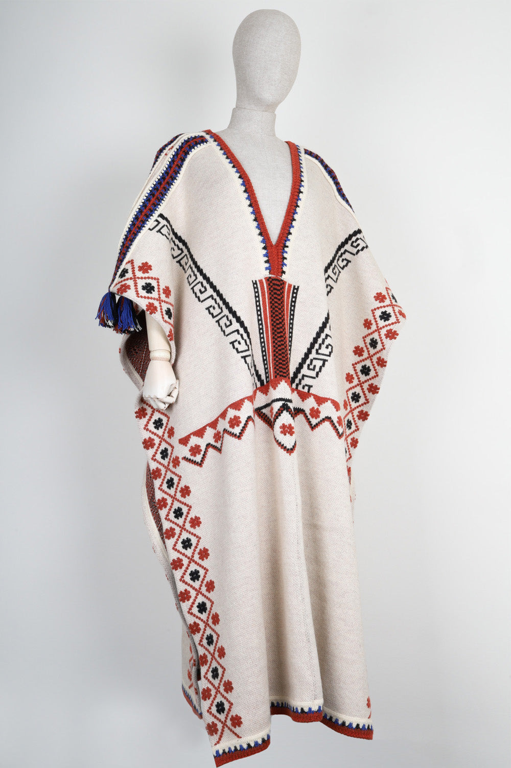 ETRO Geometric Pattern Poncho