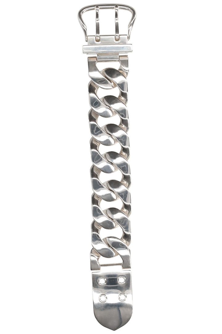 HERMÈS Boucle Sellier TGM Bracelet Silver