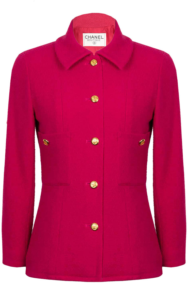 CHANEL Vintage Jacket Pink