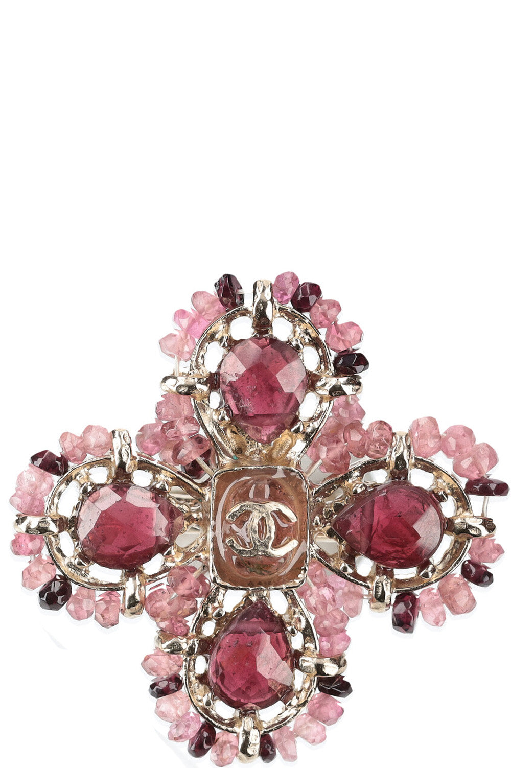 CHANEL Stones Ring Pink