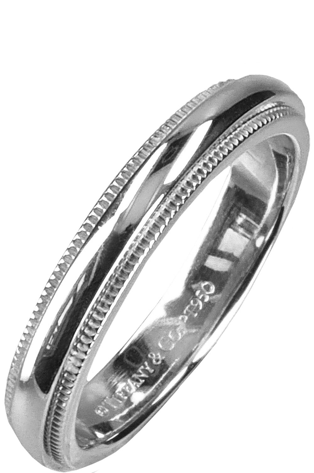 TIFFANY&CO. Milgrain Platin Ring