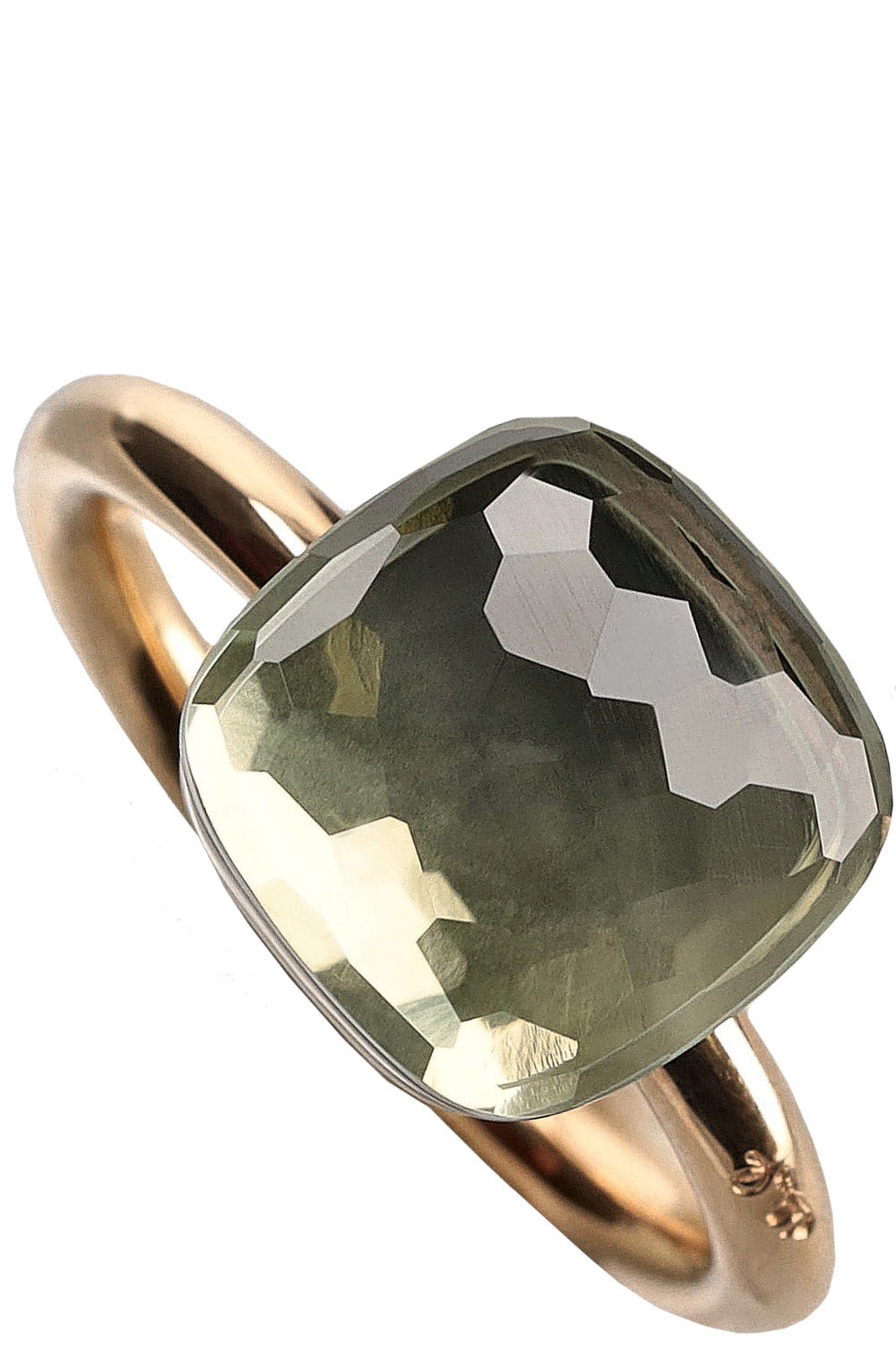 POMELLATO Nudo Ring XL Prasiolite 18K Gold