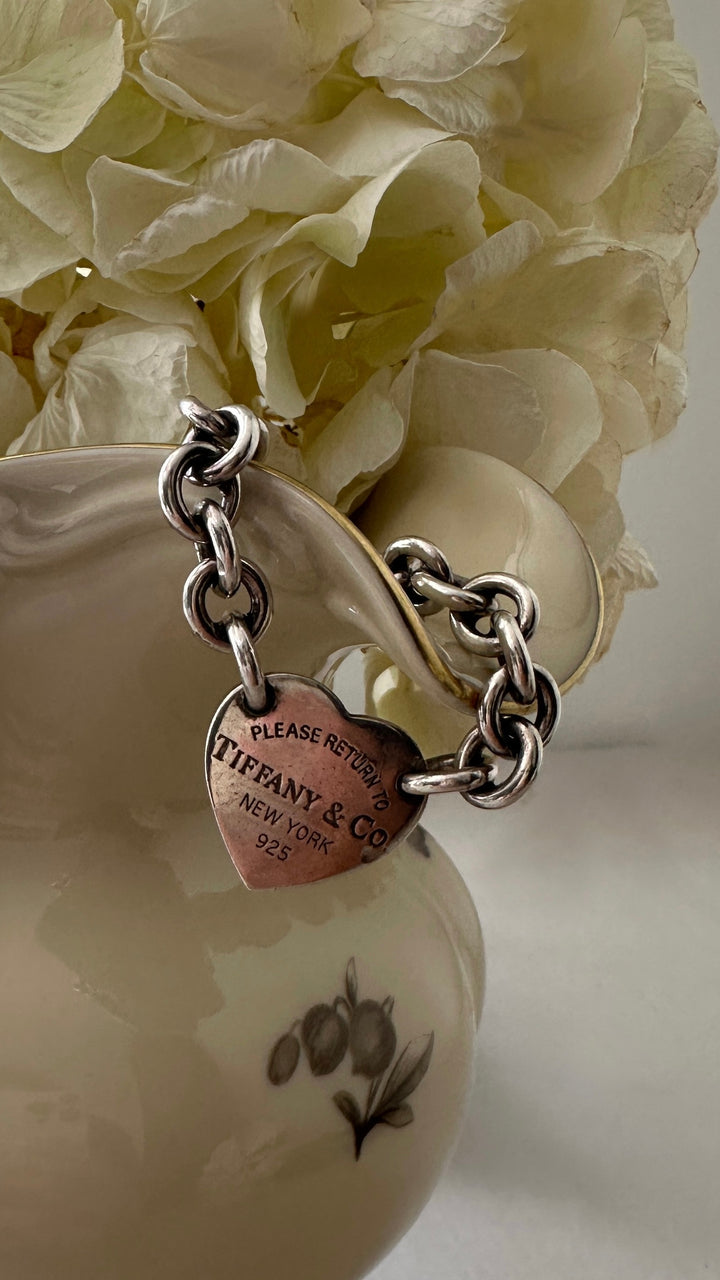 TIFFANY&CO. RTT Chain Link Bracelet Silver