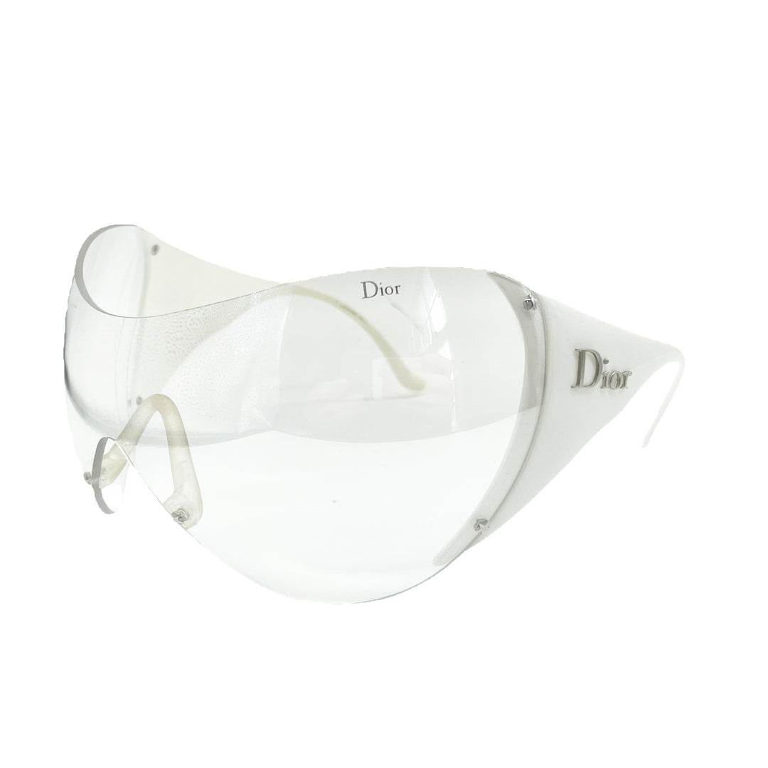 CHRISTIAN DIOR Ski1 Shield Sunglasses White