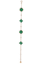 LOUIS VUITTON Colour Blossom BB Multi Motifs Bracelet Malachite