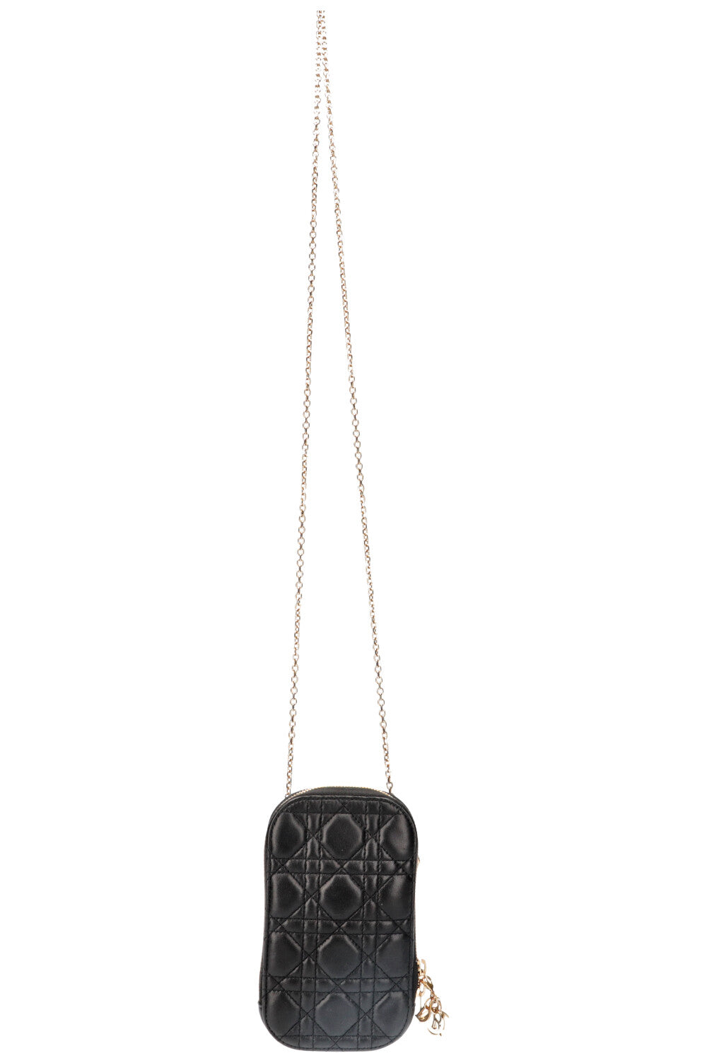 CHRISTIAN DIOR Support de téléphone Lady Dior Noir