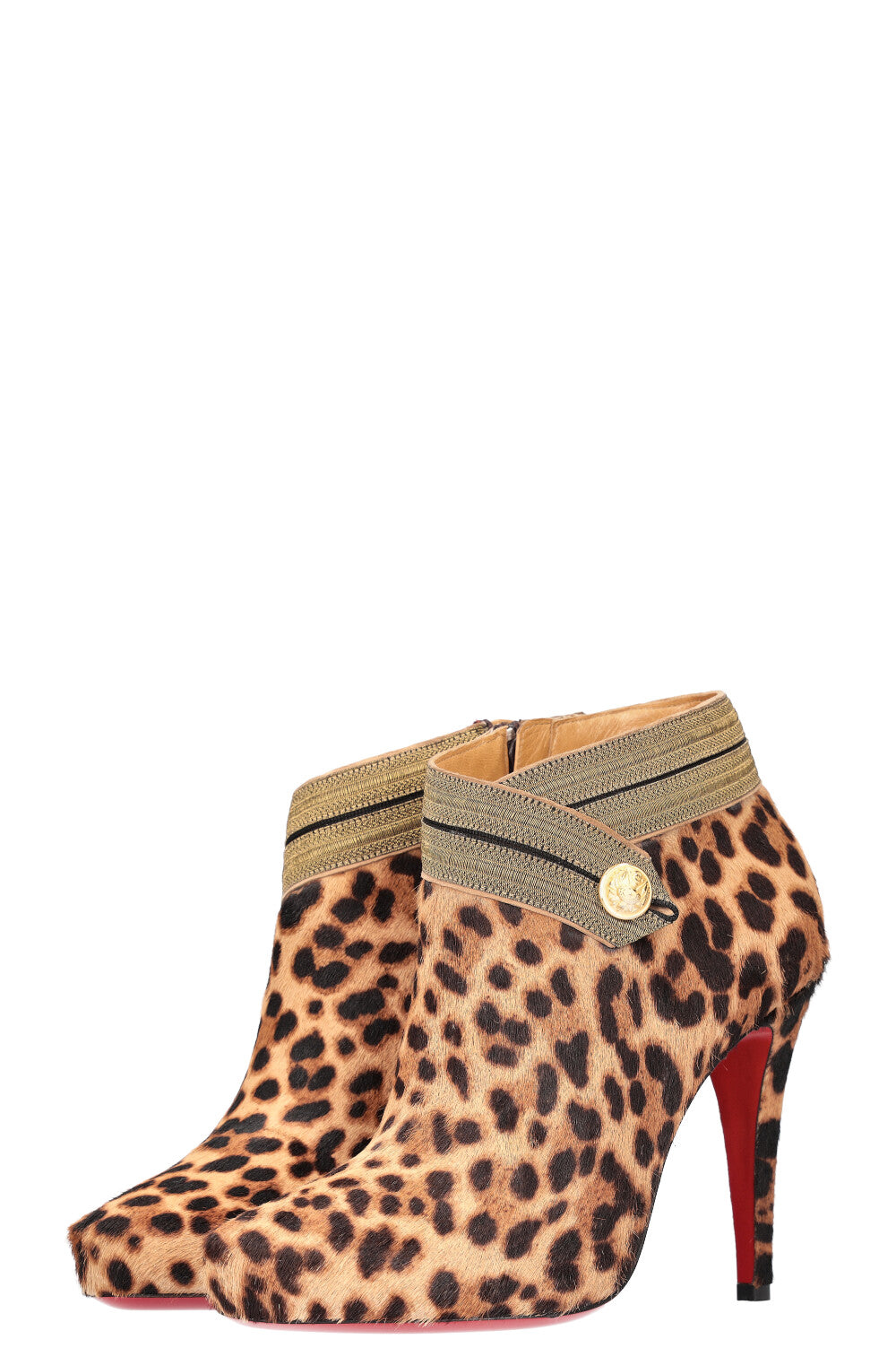 CHRISTIAN LOUBOUTIN Cheetah Boots