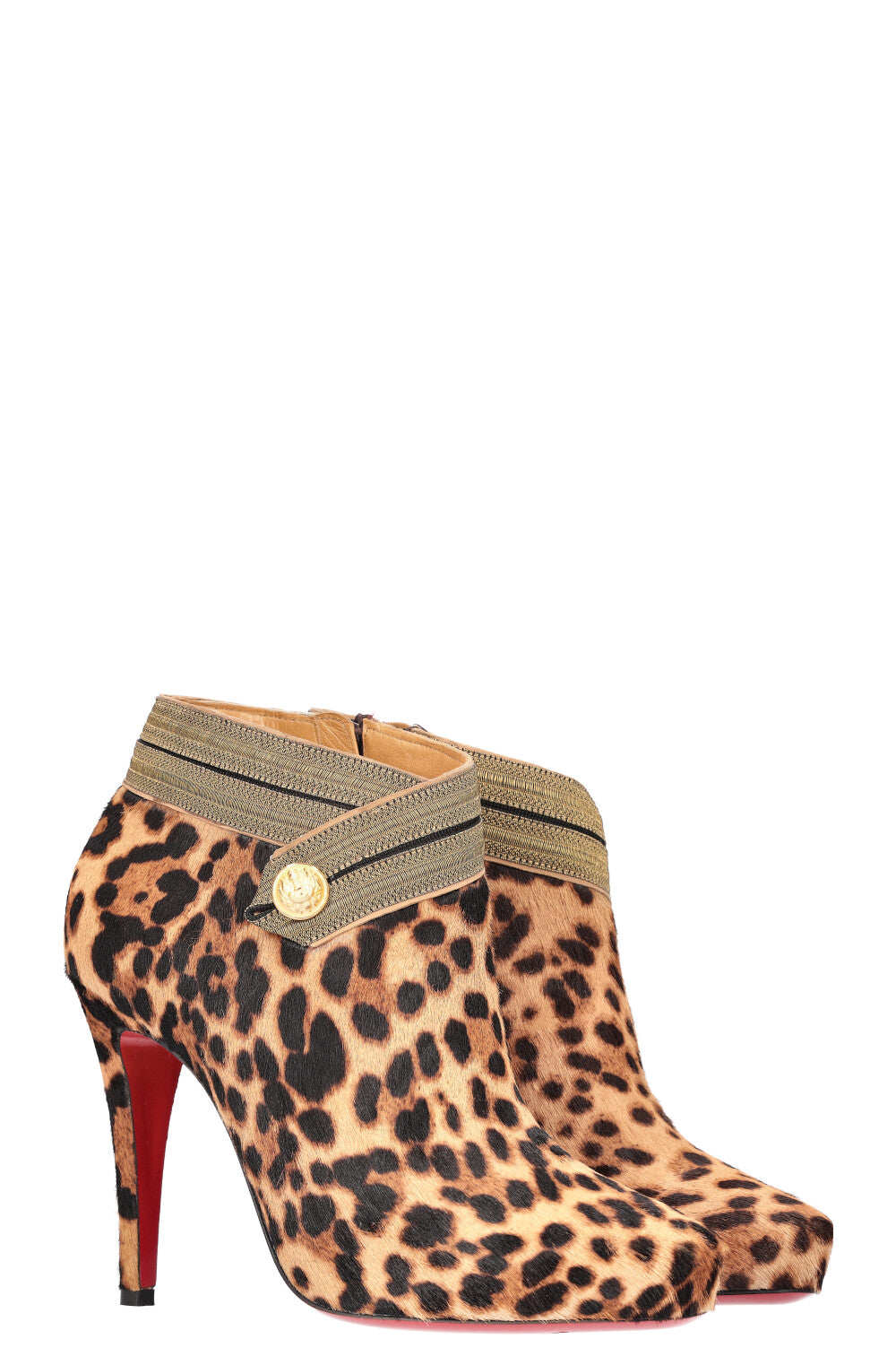 CHRISTIAN LOUBOUTIN Cheetah Boots