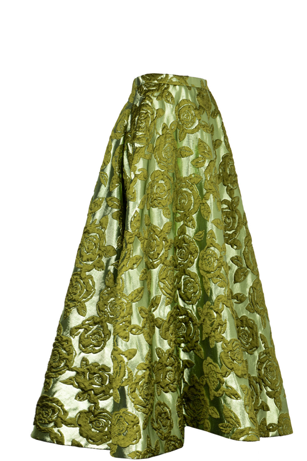 VALENTINO Brocade Skirt Green – REAWAKE