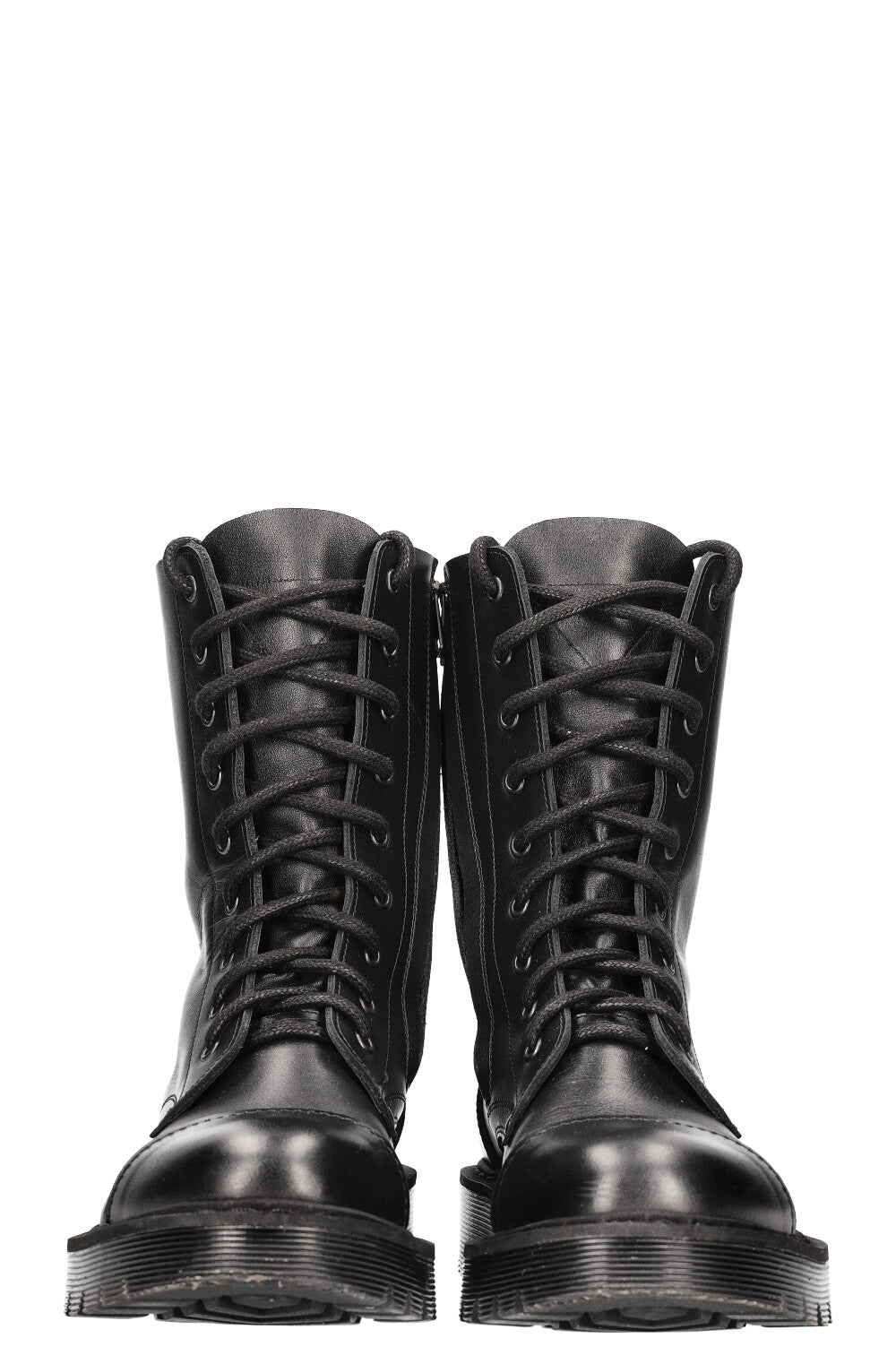 VETEMENTS Lace Up Boots Black