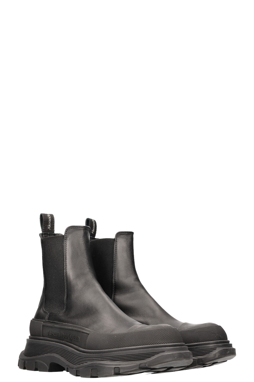 ALEXANDER MCQUEEN Slick Boots Black