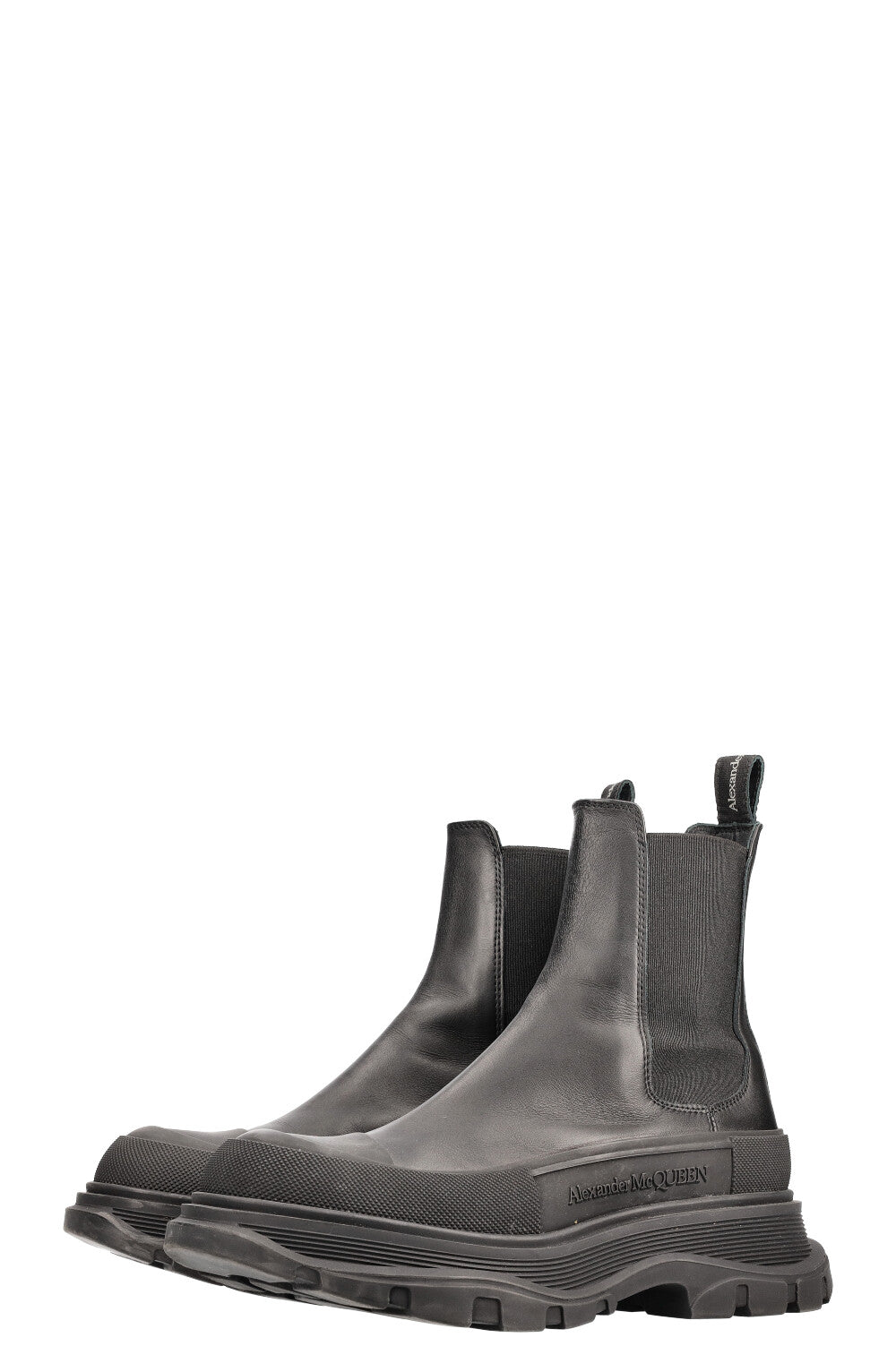 ALEXANDER MCQUEEN Slick Boots Black