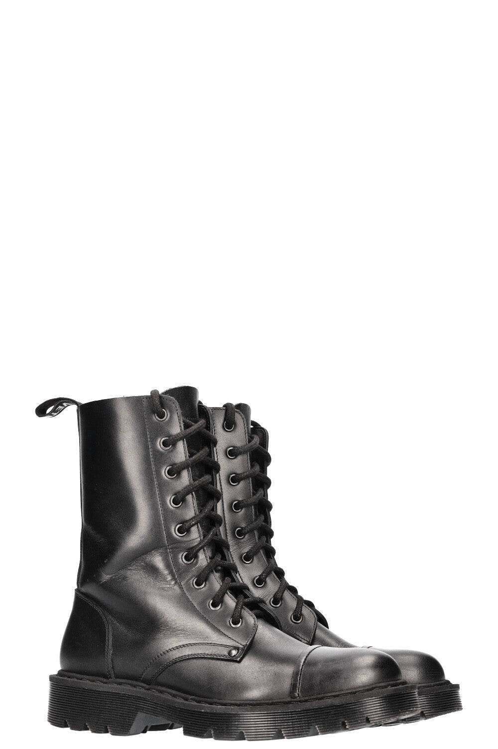 VETEMENTS Lace Up Boots Black