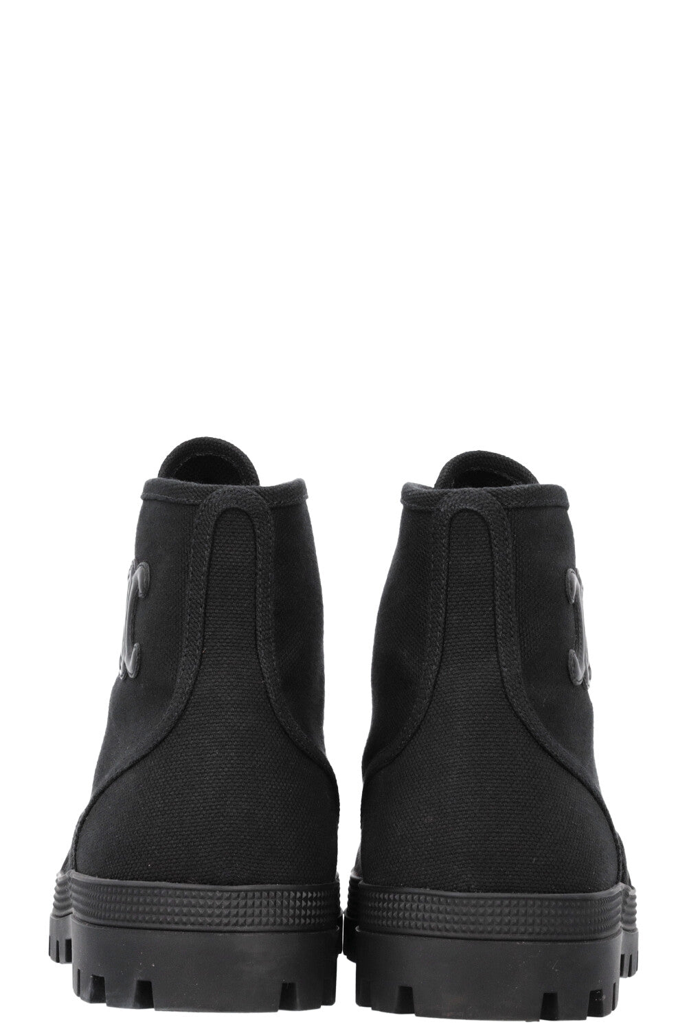 CELINE Patapans Boots Black