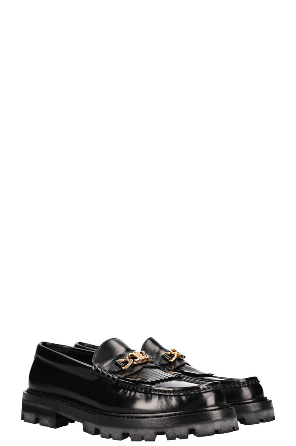 CELINE Mocassins Margaret Triomphe Noir 