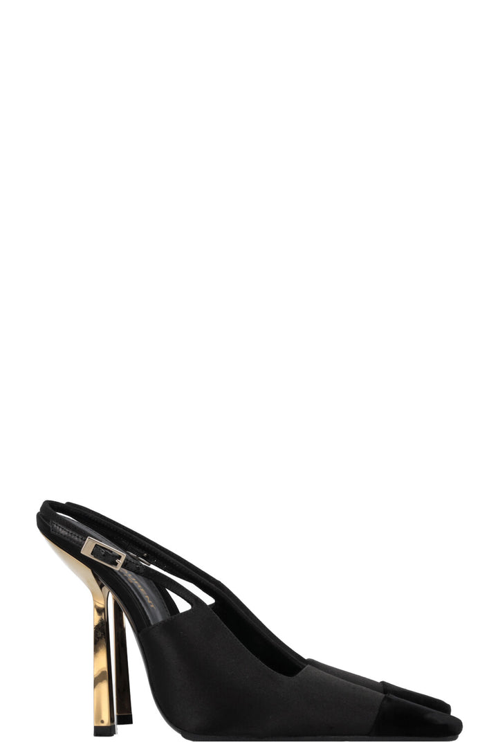 SAINT LAURENT Escarpins Ines Slingback Noir