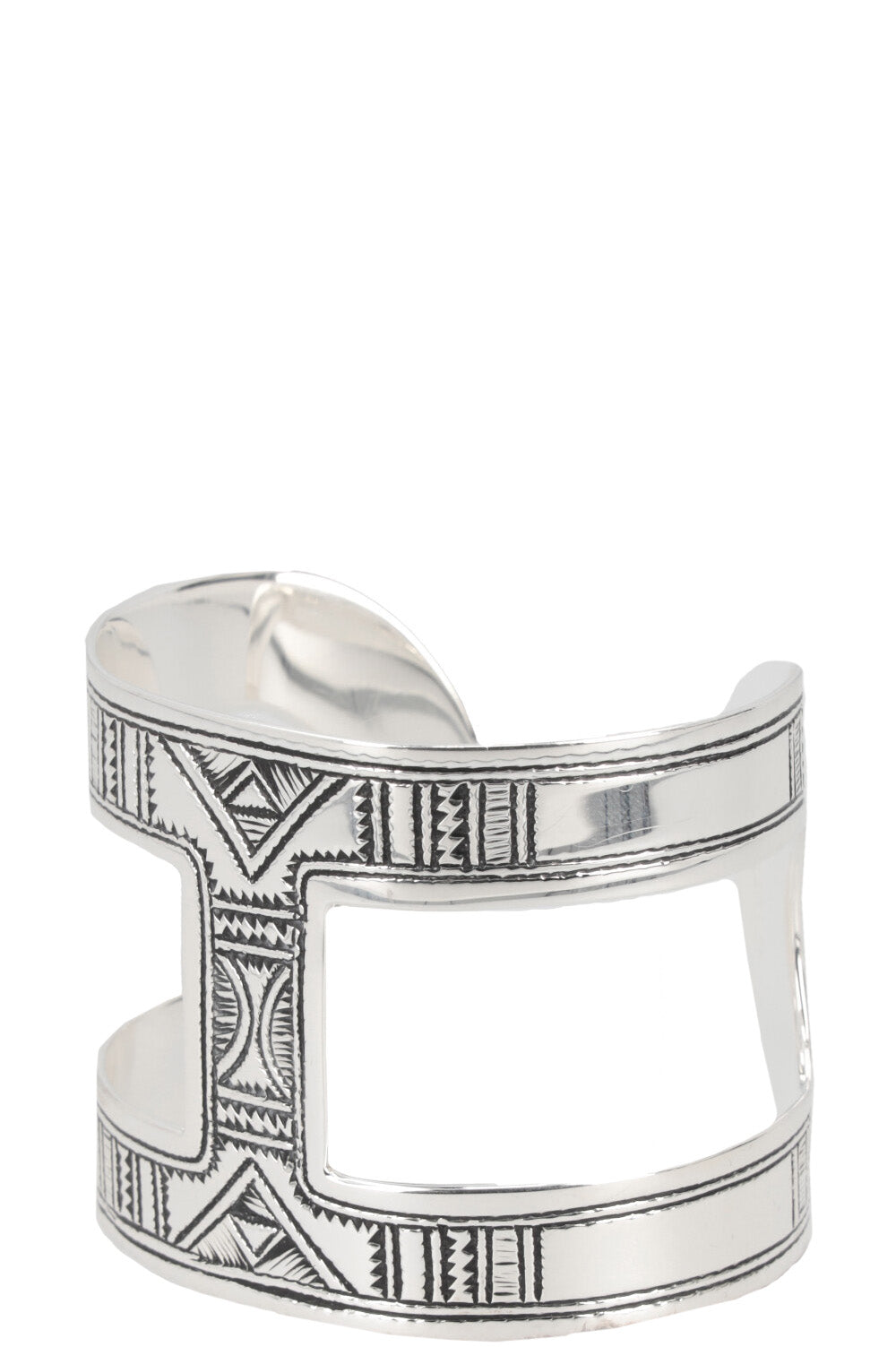 HERMÈS Ano Tuareg Bracelet Silver