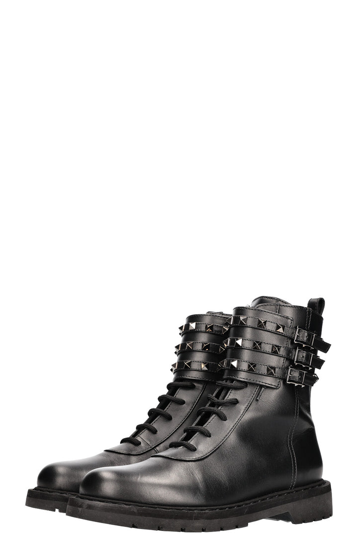 VALENTINO Rockstud Boots Black