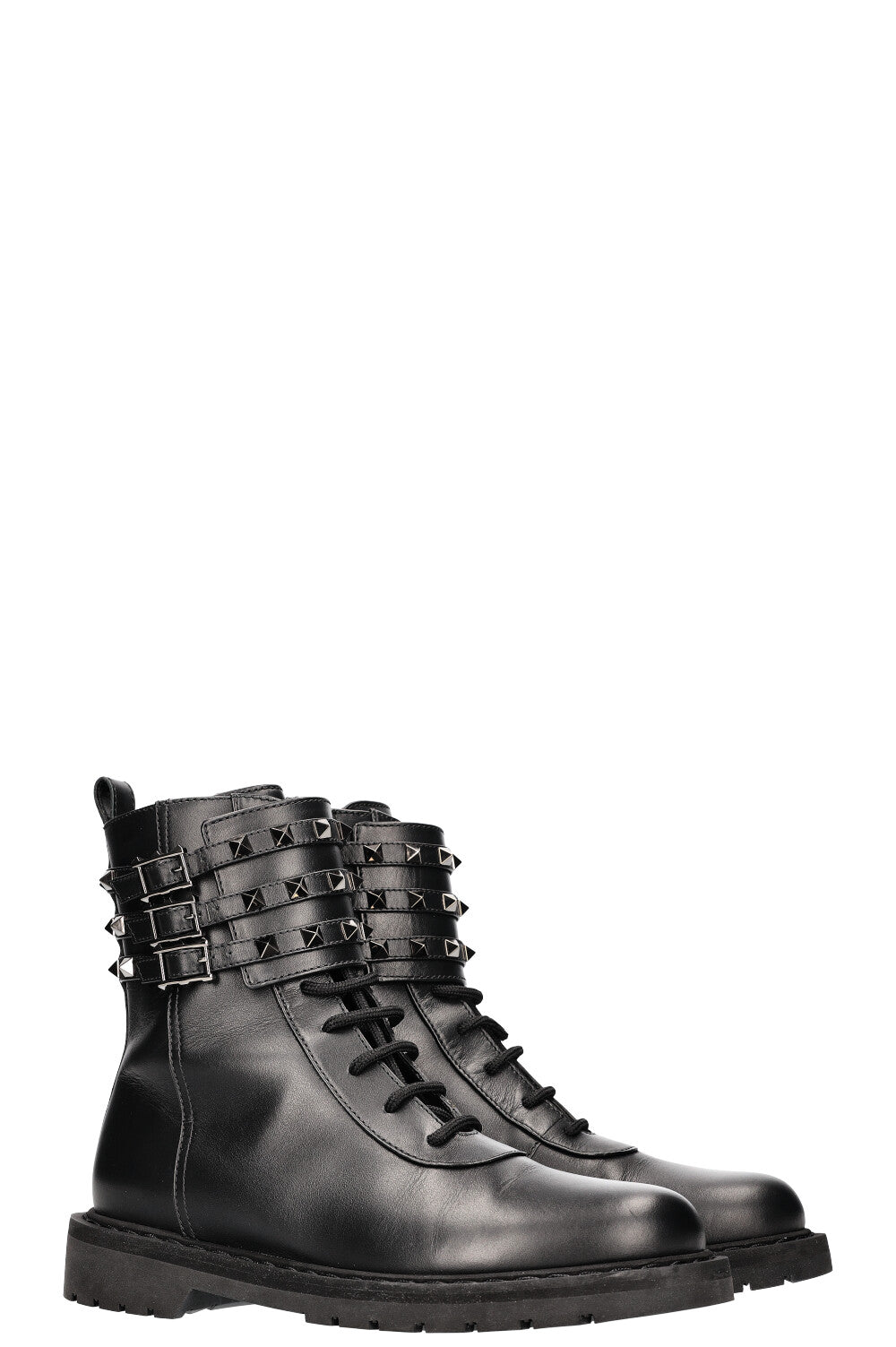 VALENTINO Rockstud Boots Black