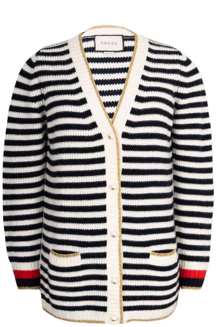 GUCCI Knit Cardigan Striped