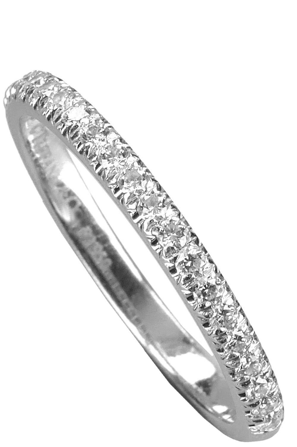 TIFFANY&CO Soleste Half Eternity Ring Platinum Diamonds