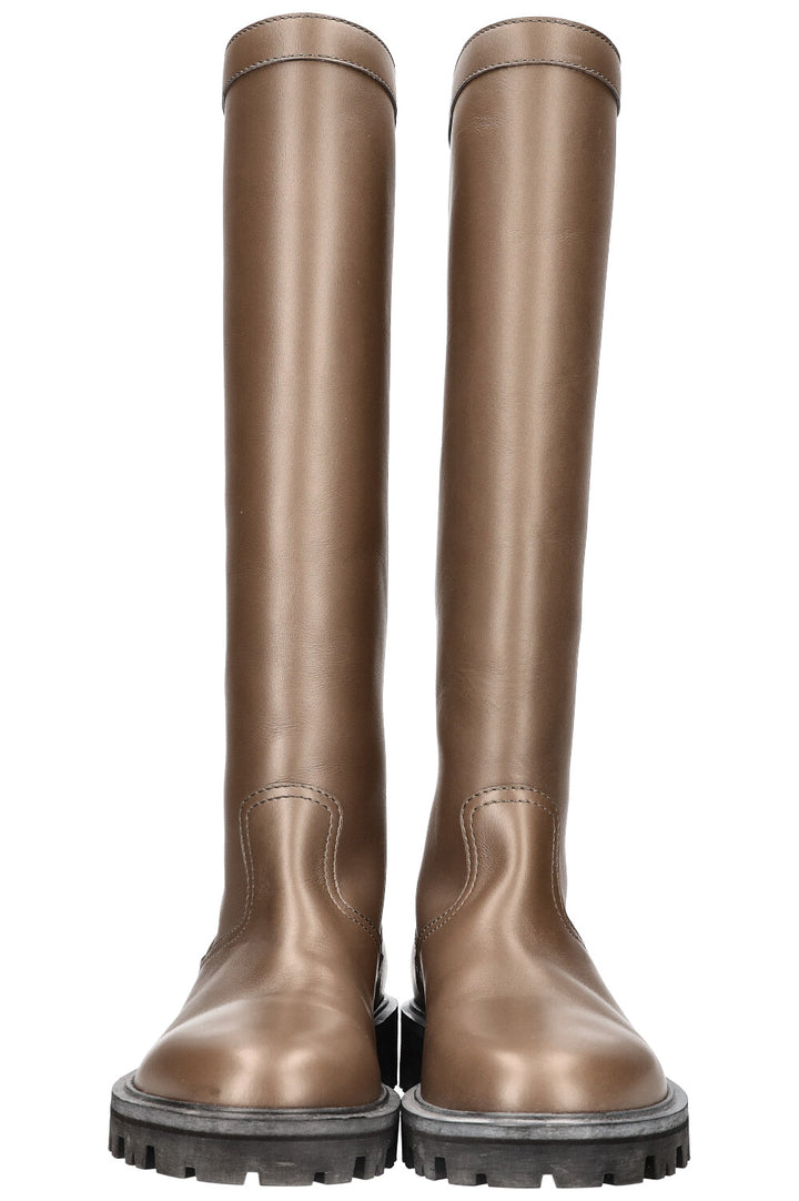 CELINE Riding Boots Khaki